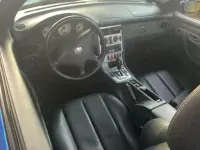 Gebraucht Mercedes SLK200 163 PS (119 kW) 2001 Blau Cabrio