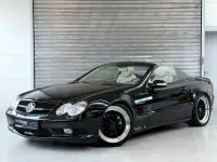 Gebraucht Mercedes SL500 AMG 306 PS (225 kW) 2003 Schwarz Cabrio
