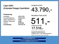 Neu Ford Capri Extended Range 250 kW (340 PS) 2025 Frostweiß SUV