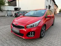 Gebraucht Kia Ceed GT-Line 130 PS (95 kW) 2016 Rot Kleinwagen