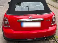 Gebraucht Mini Cooper Cabriolet 115 PS (84 kW) 2009 Rot Cabrio
