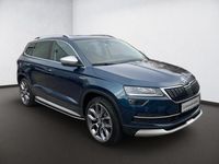 Gebraucht Skoda Karoq Scout 4x4 150 PS (110 kW) 2019 Blau metallic m SUV