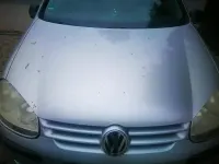Gebraucht VW Golf V 2003 Silber Kleinwagen
