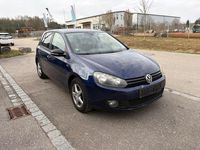 Gebraucht VW Golf VI Match 86 PS (63 kW) 2012 Blau Kleinwagen