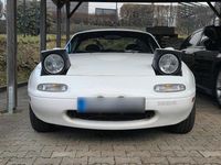 Gebraucht Mazda MX5 115 PS (84 kW) 1992 Weiß Cabrio