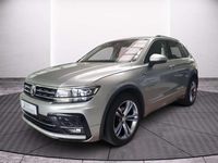 Gebraucht VW Tiguan Highline 150 PS (110 kW) 2019 Tungsten silver metallic (metallic) SUV