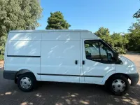 Gebraucht Ford Transit 155 PS (114 kW) 2013 Weiß Van / Kleinbus