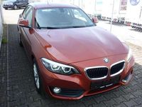 Gebraucht BMW 220 Advantage 184 PS (135 kW) 2017 Sunset orange metall Coupé