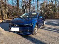 Gebraucht VW Polo Highline 116 PS (85 kW) 2018 Blau Kleinwagen