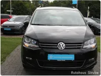 Gebraucht VW Sharan Comfortline 150 PS (110 kW) 2018 Schwarz Van / Kleinbus