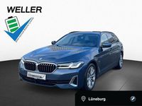 Gebraucht BMW 530e Luxury Line 292 PS (214 kW) 2023 Arctic race blue (blau) Kombi