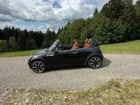 Gebraucht Mini One Cabriolet 90 PS (66 kW) 2008 Schwarz Cabrio