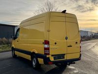 Gebraucht Mercedes Sprinter 163 PS (119 kW) 2018 Gelb Van