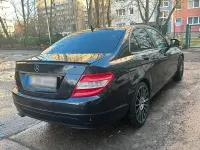 Second-hand Mercedes C200 AMG line 184 CP (135 kW) 2008 Negru Berlinǎ