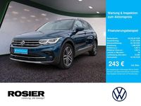 Gebraucht VW Tiguan Elegance 150 PS (110 kW) 2023 Blau / nightshade blue (metallic) SUV