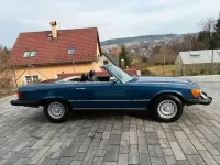Gebraucht Mercedes SL450 224 PS (164 kW) 1976 Blau Cabrio