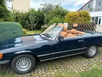 Gebraucht Mercedes SL380 155 PS (114 kW) 1982 Blau Cabrio