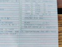 Usata Ford Transit 120 CV (88 kW) 2019 Blu Berlina