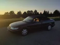 Gebraucht Saab 900 Cabriolet 150 PS (110 kW) 1997 Schwarz Cabrio