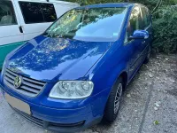 Gebraucht VW Touran Basis 116 PS (85 kW) 2003 Blau Van / Kleinbus