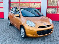 Gebraucht Nissan Micra Acenta 80 PS (58 kW) 2012 Orange Kleinwagen