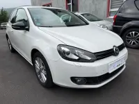 Gebraucht VW Golf VI Style 105 PS (77 kW) 2011 Weiß Kleinwagen