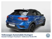 Gebraucht VW T-Roc Sport 150 PS (110 kW) 2022 Ravennablau metallic schwarz SUV
