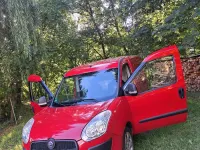 Gebraucht Fiat Doblò 90 PS (66 kW) 2011 Rot Van / Kleinbus
