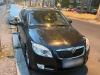 Gebraucht Skoda Fabia 80 PS (58 kW) 2009 Schwarz Kombi