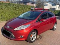 Gebraucht Ford Fiesta Titanium 95 PS (69 kW) 2009 Orange Kleinwagen