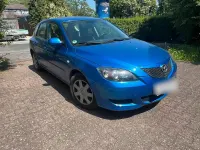 Używany Mazda 3 84 KM (61 kW) 2004 Niebieski Sedan/Limuzyna