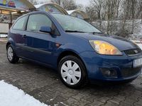 Gebraucht Ford Fiesta 80 PS (58 kW) 2008 Blau Kleinwagen