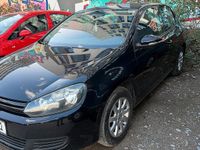 Usata VW Golf VI 80 CV (58 kW) 2009 Nero Utilitaria
