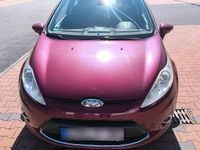 Używany Ford Fiesta Titanium 82 KM (60 kW) 2009 Czerwony Hatchback