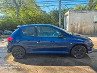 Gebraucht Peugeot 206 Tendance 109 PS (80 kW) 2002 Blau Limousine