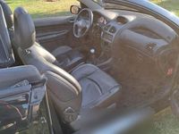Gebraucht Peugeot 206 109 PS (80 kW) 2002 Schwarz Cabrio