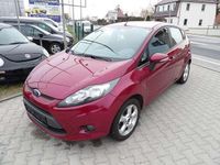 Gebraucht Ford Fiesta Trend 82 PS (60 kW) 2009 Hot magenta Kleinwagen