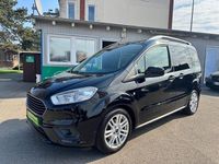 Gebraucht Ford Tourneo Courier Titanium 101 PS (74 kW) 2018 Schwarz Van / Kleinbus