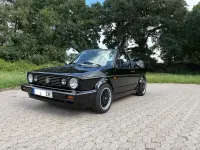 Gebraucht VW Golf Cabriolet Sportline 98 PS (72 kW) 1992 Schwarz Cabrio