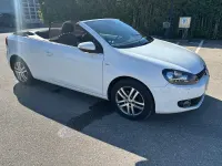 Gebraucht VW Golf Cabriolet 122 PS (89 kW) 2013 Weiß Cabrio