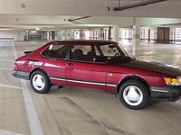 Second-hand Saab 900 126 CP (92 kW) 1993 Roșu Coupe