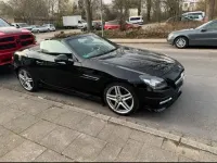 Second-hand Mercedes SLK200 2011 Negru Cabrio