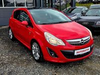Gebraucht Opel Corsa 101 PS (74 kW) 2012 Magmarot/flame red Kleinwagen