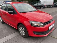 Gebraucht VW Polo Trendline 60 PS (44 kW) 2009 Flashrot Kleinwagen