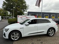 Gebraucht Audi e-tron S-Line 230 kW (313 PS) 2022 Weiß SUV