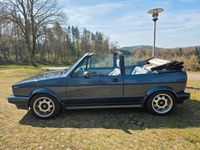 Gebraucht VW Golf Cabriolet Karmann 98 PS (72 kW) 1990 Blau Cabrio