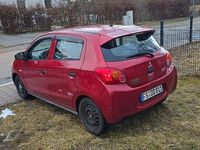 Gebraucht Mitsubishi Space Star Diamant Edition 71 PS (52 kW) 2014 Rot Van / Kleinbus