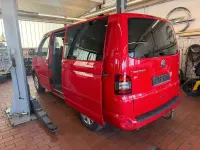 Brugt VW T5 174 HK (127 kW) 2004 Rød Van