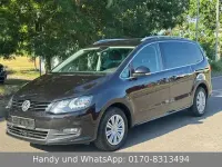 Brugt VW Sharan Highline 150 HK (110 kW) 2017 Sort MPV