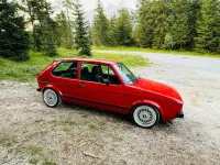 Gebraucht VW Golf II GTI 112 PS (82 kW) 1983 Rot Kleinwagen